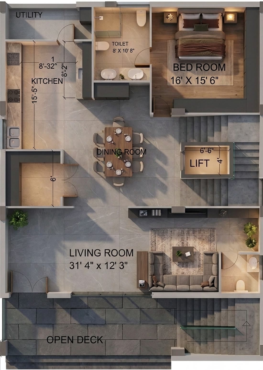 First floor plan of the Pendurthi residence