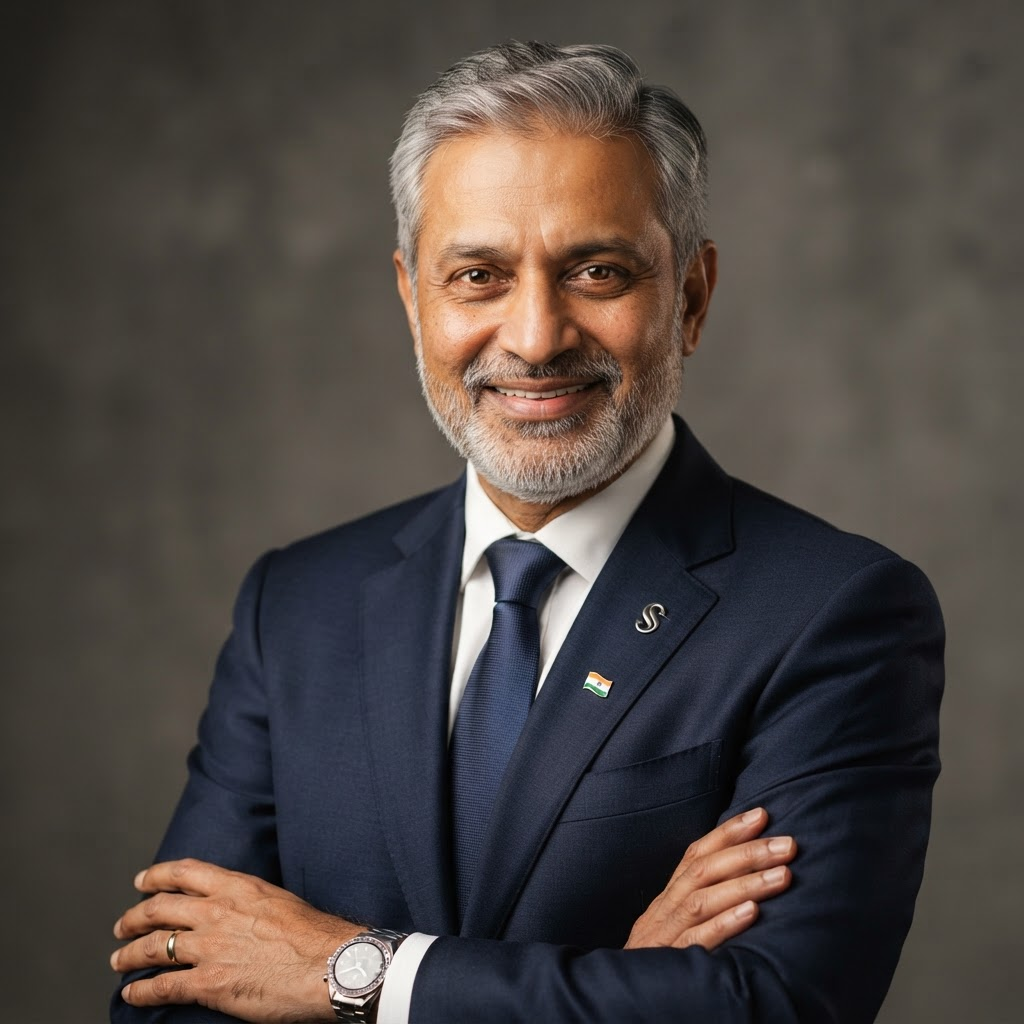 Portrait of Mr. Ramana Rao, Founder & Managing Director at RAMMI Developments
